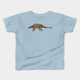 Ankylosaurus cartoon illustration Kids T-Shirt